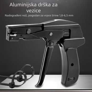 SJ-800A Nylon kabelski alat za stezanje – dvostruka funkcija zavarivanje i rezanje, aluminijsko kućište, SANJIANG