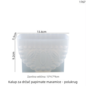 Silikonska kalupa za pečenje s nepravilnim oblikom za DIY proizvodnju kristalne smole | prilagođeno pakiranje
