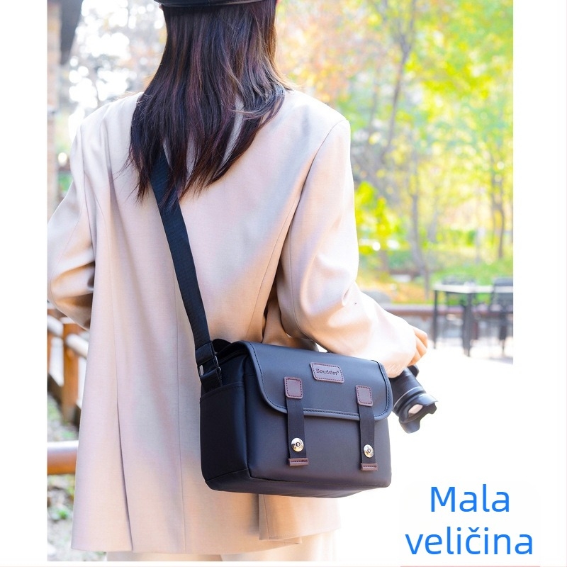 Torba za DSLR i bezzrcalnu kameru – najlonska, vodootporna, otporna na udarce, izdržljiva, kompatibilna sa Sony, Canon, Nikon i Fuji, za slobodno vrijeme