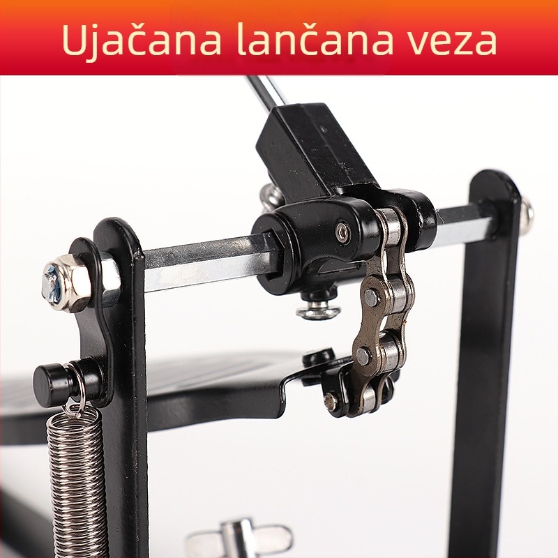 Peng Yu bas bubanj pedala od aluminijsko-željezne legure, jednopedalna, model: Djeca staju na čekić