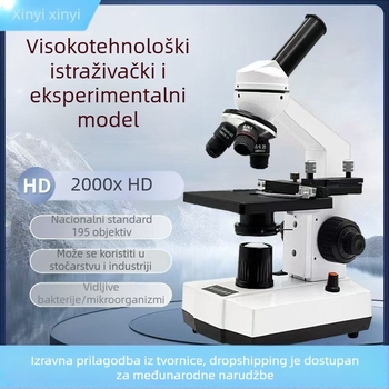 HD veterinarski mikroskop za analizu sperme i otkrivanje patogena kod psa, svinja i riba (laboratorijska razina)