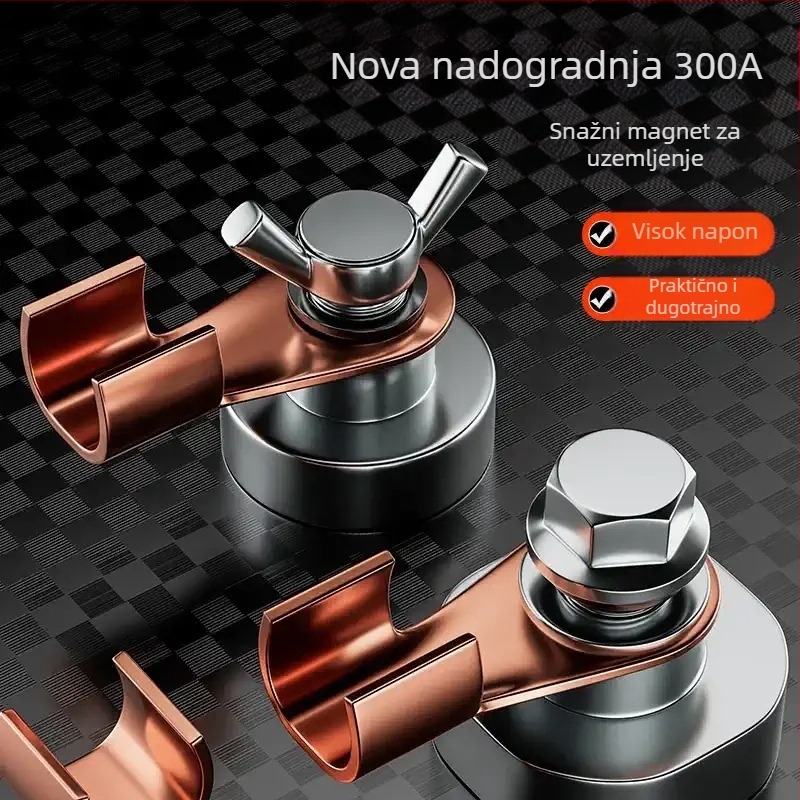 Uzemljivački artefakt – magnetski alat za zavarivanje s uzemljenjem, uzemljivački magnet i stezaljka; model: Grounding artifact; marka: Other; težina: zadana