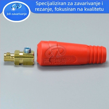 Zavarivački pribor DKJ10-25, europski brzi priključak/utikač Gitty, set od 4 komada