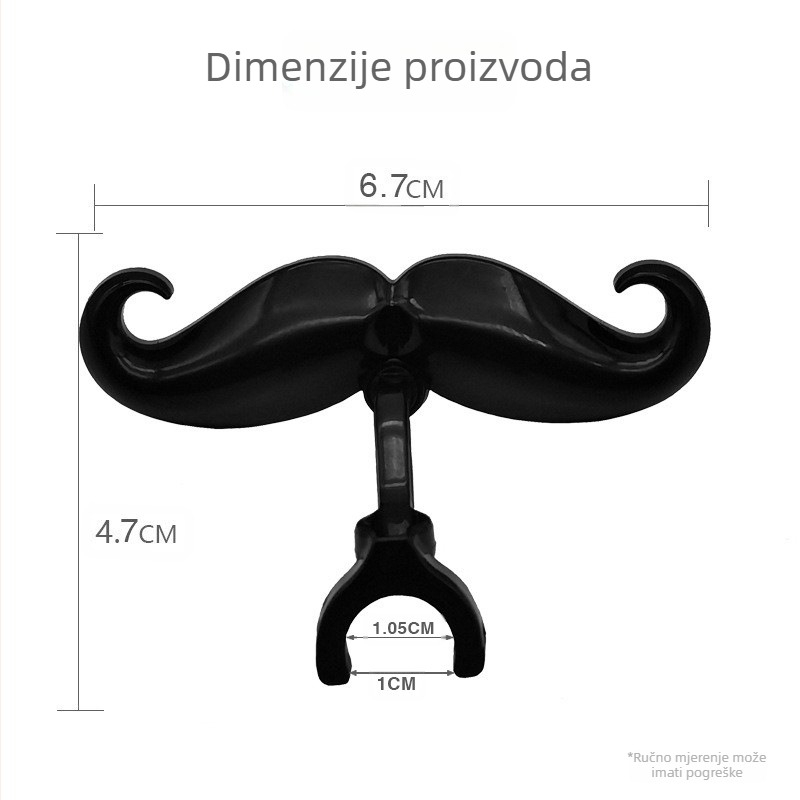 Klip za bradu za usnik trompete i trombon — plastika, injekcijsko oblikovanje, moderan stil
