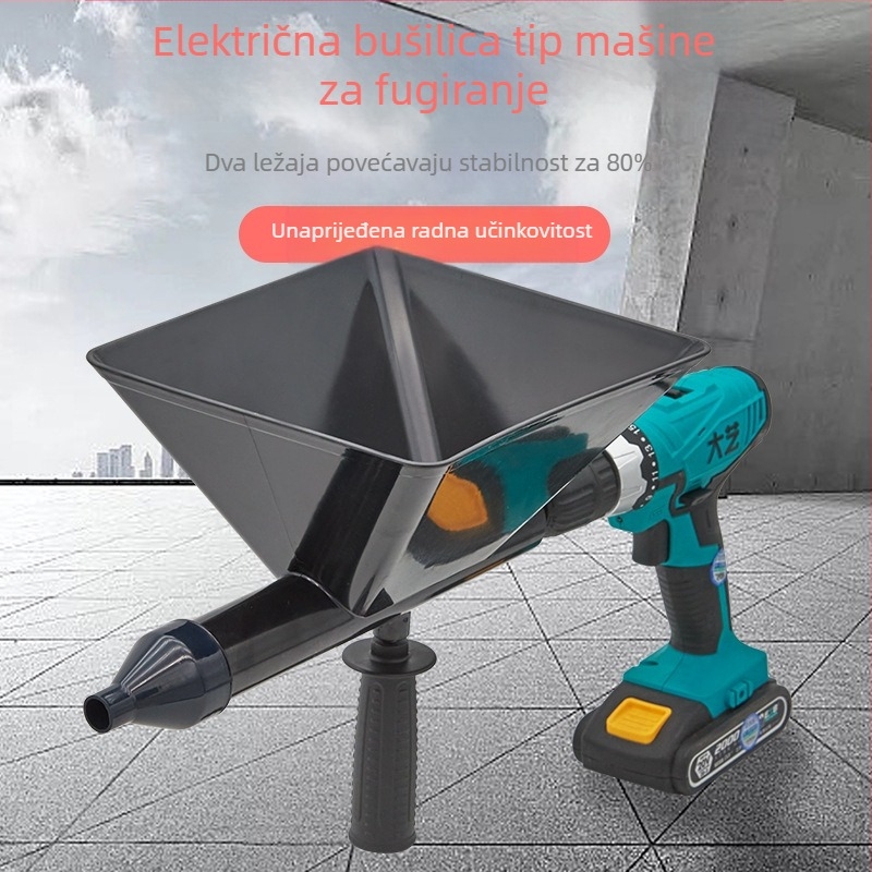 Električni pištolj za cementni mort za vrata i prozore, automatski brtvljenje uređaj, metal + plastika, marka ZHCY