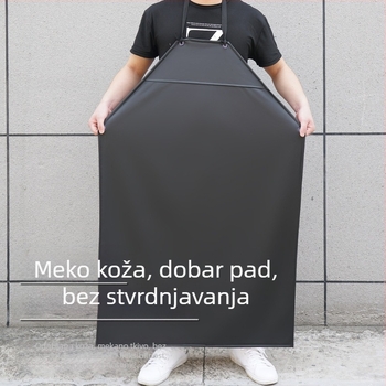 Fartuh bez rukava, vodootporan i otporan na mrlje, od kompozitnog materijala