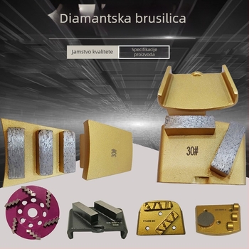 Cheng Yu CY025 Dijamantni blok za brušenje za obnovu betonskih podova, sinterirani spoj od metalne legure, prilagodljiv alat za brušenje