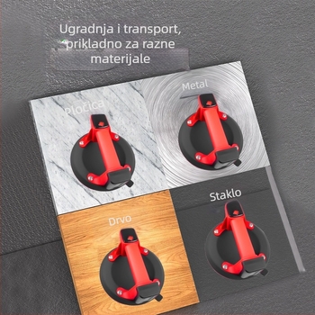 Električni vakuumski hvatač s digitalnim zaslonom za pločice i staklo, automatsko dopunjavanje zraka, visoká snaga, teški teret