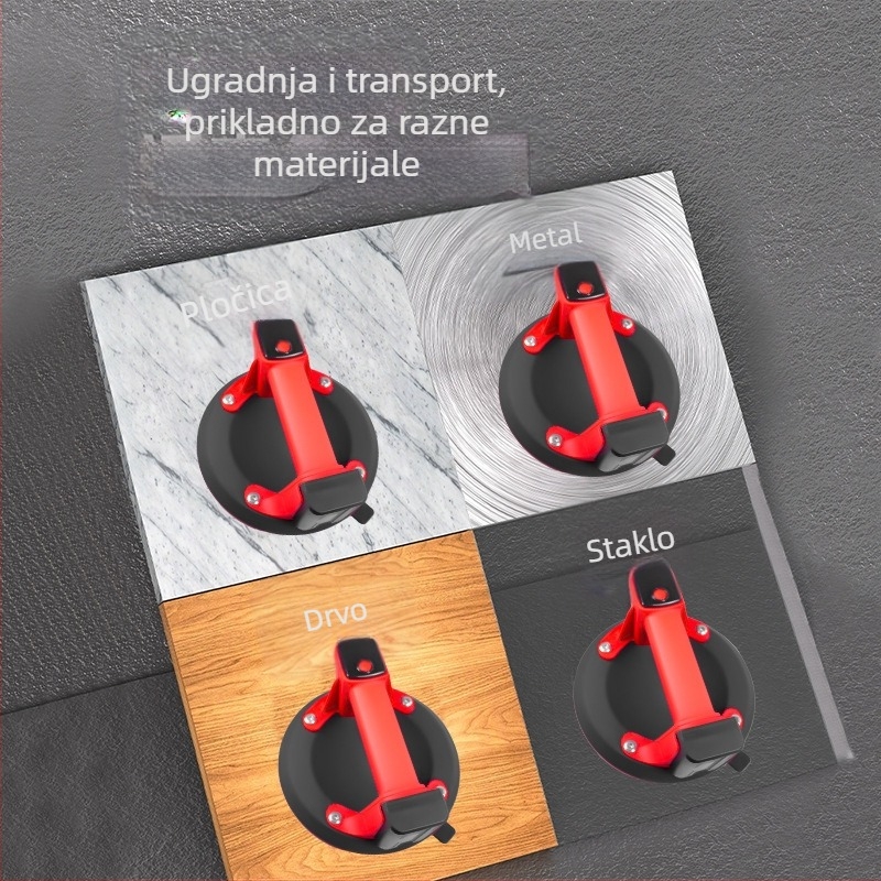 Električni vakuumski hvatač s digitalnim zaslonom za pločice i staklo, automatsko dopunjavanje zraka, visoká snaga, teški teret