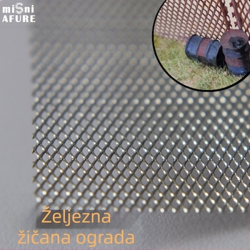 Žičana mreža za maketu vlaka – mreža za filtriranje za dioramu pijeska – model 465515, šifra proizvoda Th%j # Lznlolznlofgsdj # Fglzn
