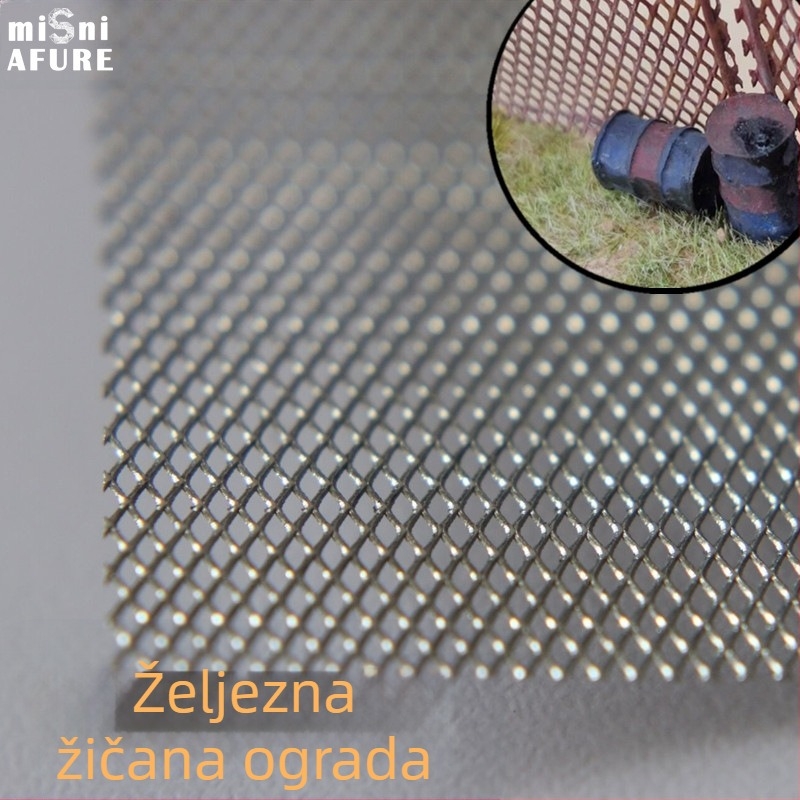Žičana mreža za maketu vlaka – mreža za filtriranje za dioramu pijeska – model 465515, šifra proizvoda Th%j # Lznlolznlofgsdj # Fglzn