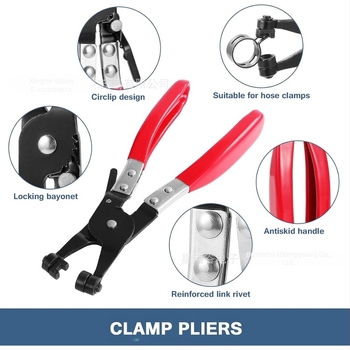 65Mn čelična opružna stezaljka za snop cijevi, nominalni i pričvrsni promjer 10–21 mm, Galaxy Valley