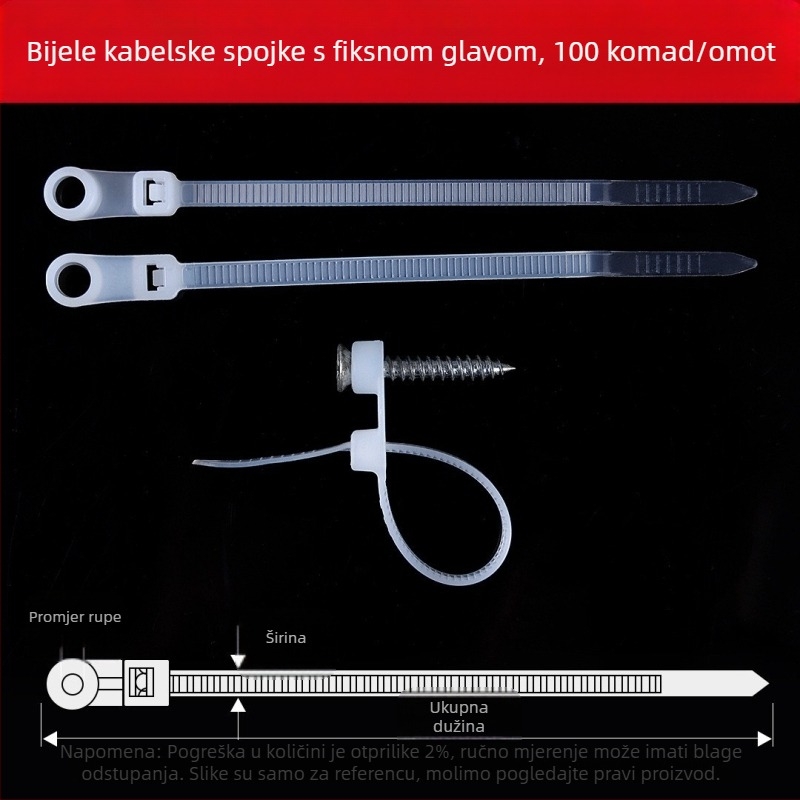 Dvosmjerni najlonski kaiš za kabel, automatsko zaključavanje, 94V2, marka Double handsome