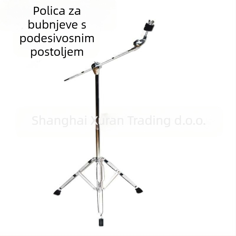 Držač za bubanj rack M-200, dvostruka uporaba (ravno/po nagibu), metalna elektroplatinska konstrukcija