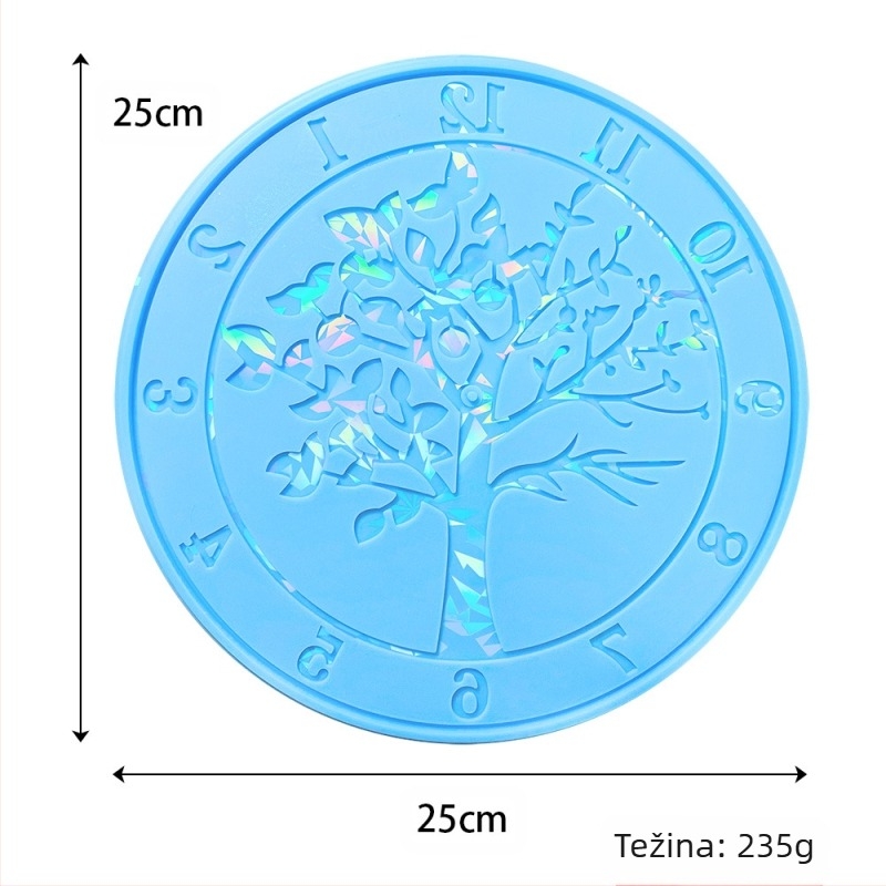 Silikonska forma za pečenje, nepravilnog oblika, za DIY dekoracije, moderni minimalistički stil