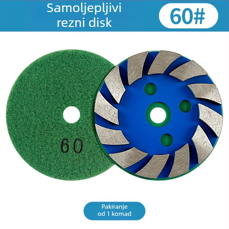 Dijamantni brusni disk – samoljepljiv, za mramor, granit i beton – Chuanxing