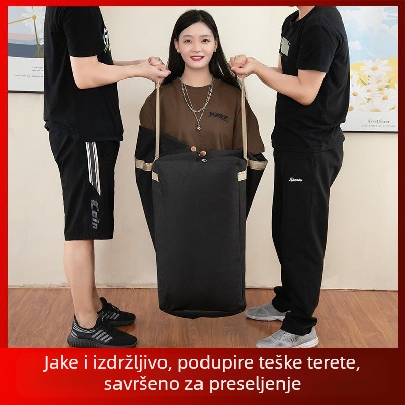 Torba za preseljenje i skladištenje – Poliester, vodootporna, proširiva, gradski jednostavan stil