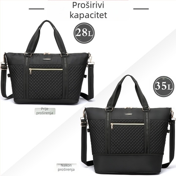 Putna torba s odjeljkom za mokro/suho | kapacitet 20–35 L, poliester materijal, gradski minimalistički stil, pogodna za slobodno vrijeme putovanja