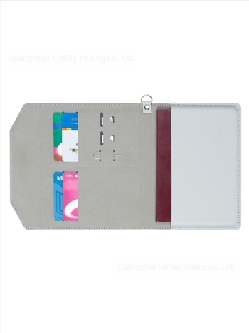 PU futrola za putovnicu s RFID zaštitom, anti-magnetska, višenamjenski pretinac za kartice i ulaznice, organizator putovnice i dokumenata