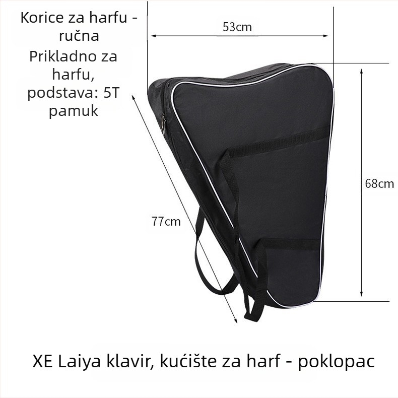 Kabat torba za harfu – Model 003, Univerzalni model, za glazbene instrumente