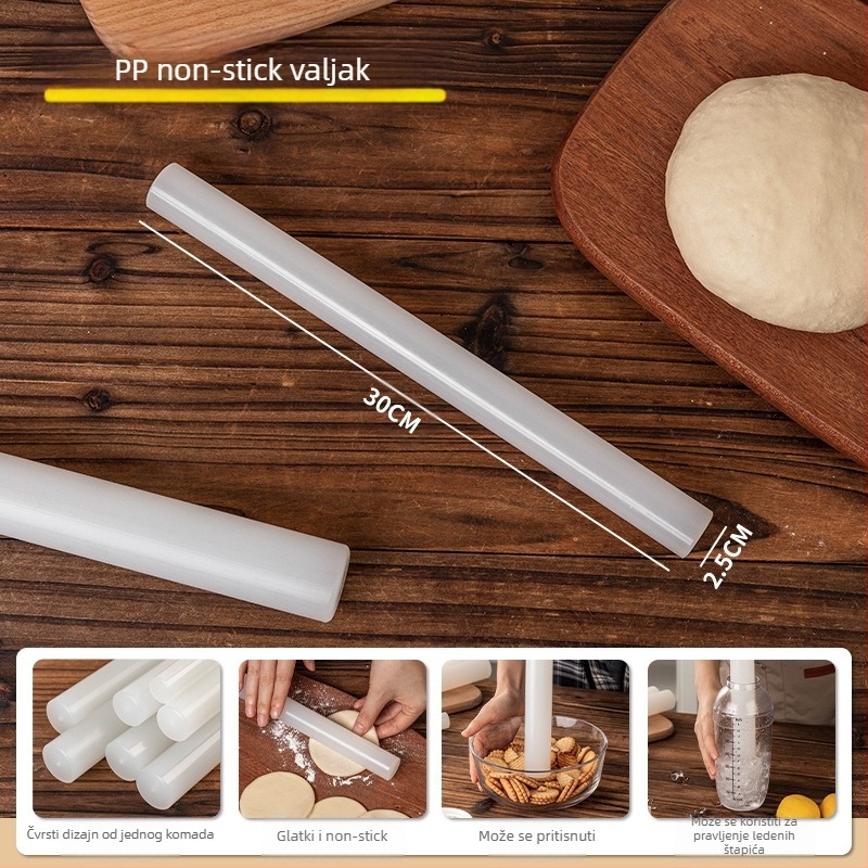 Meiti Plastični valjak za tijesto – Kvaliteta hrane, Značka Meiti, Kategorija: Valjak za tijesto