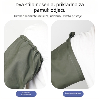 PVC rukavne manžetice za zaštitu pri ribolovu i radu – vodootporne, za odrasle, moderan minimalistički stil