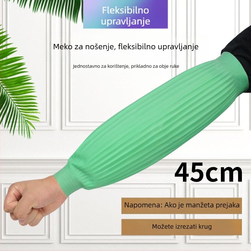 PVC rukavne manžetice za zaštitu pri ribolovu i radu – vodootporne, za odrasle, moderan minimalistički stil