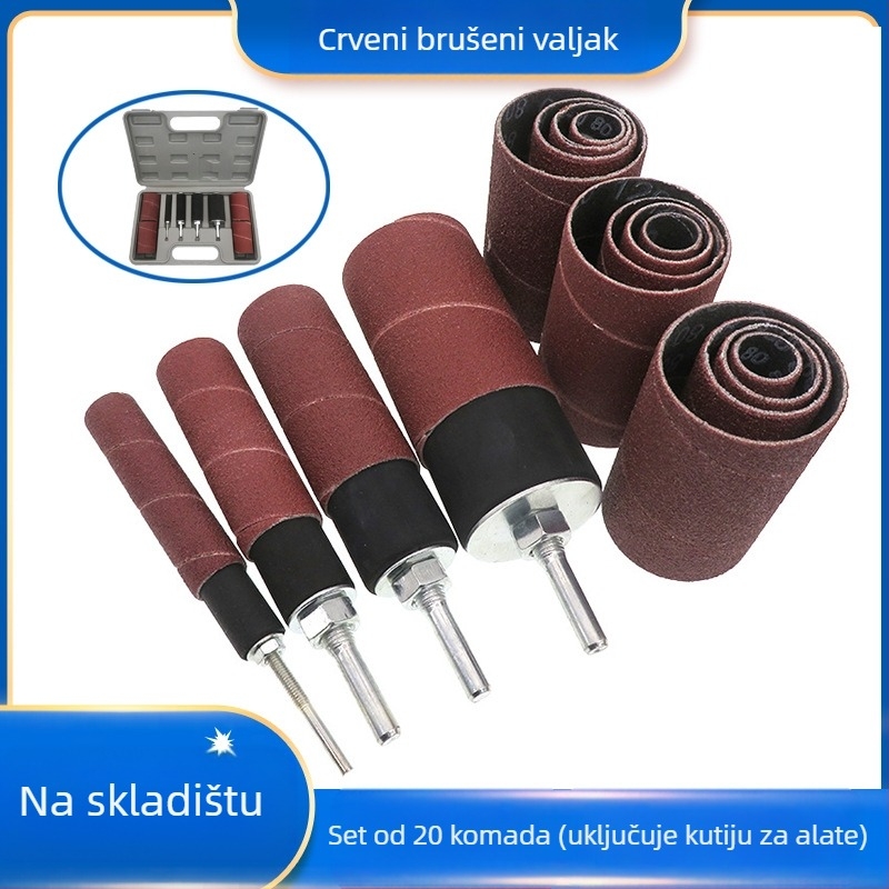 20-dijelni set brusnih prstenova za brušenje i poliranje – aluminijev oksid, Jiuhong