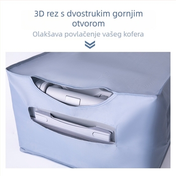 Zaštitna navlaka za kufor – Oxford platna, vodootporna, stil Business Elite, zima 2024