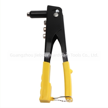 Set aluminijskih zakovica, 380 kom., s otvorima, polukružna glava (K oblik) i alat za zakivanje