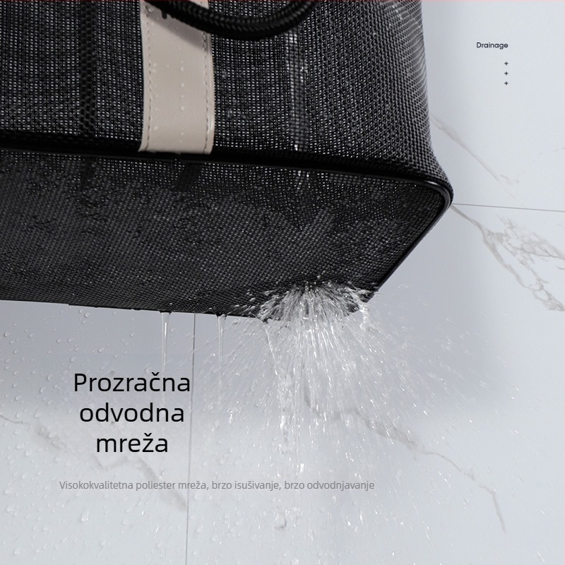 Weekeight Torbica za Higijenu – Mrežasta Torbica za Kupaonicu, Poliester, Višenamjenska za Putovanja