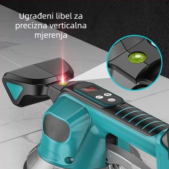 Električna mašina za postavljanje pločica s visokim usisavanjem, digitalnim zaslonom, velikim usisnim čašom, podesivom brzinom, punjiva litij-ionska baterija