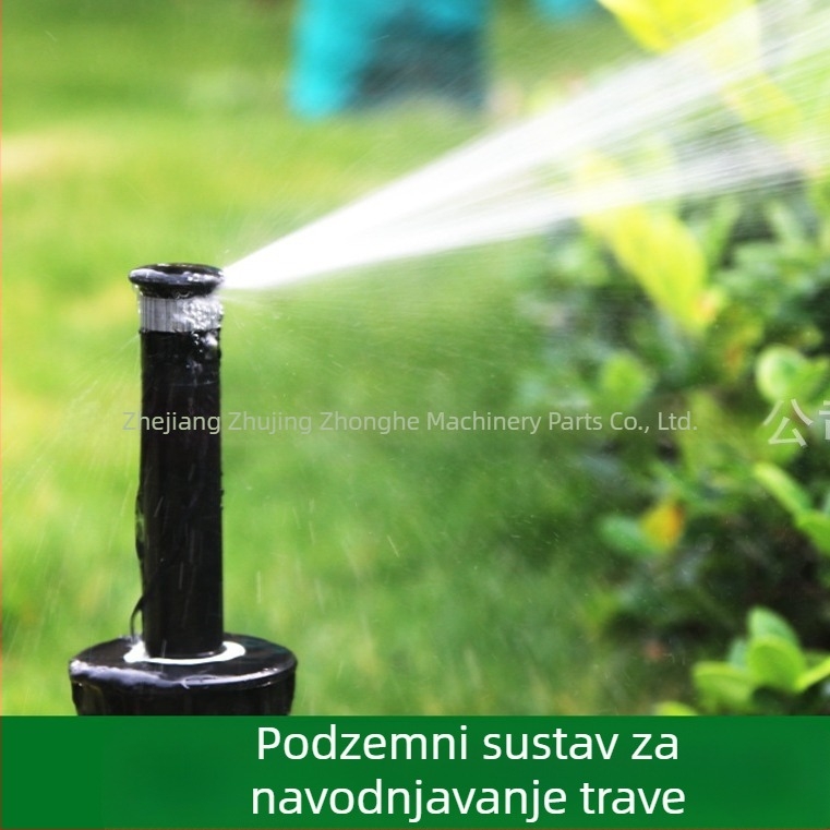 Zakopan teleskopni navodnjivač za travnjake i vrtove — Inženjerske plastike, Middle Hertz, 360° rotacija s podizanjem