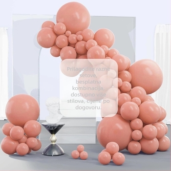 Lateks dekorativne balone, okruglog oblika, tiskano logotip XINYUE