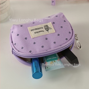 Torba za pohranu kozmetike - Set od tri komada, PU koža, uzorak mašne, vodootporna, podstava od najlona