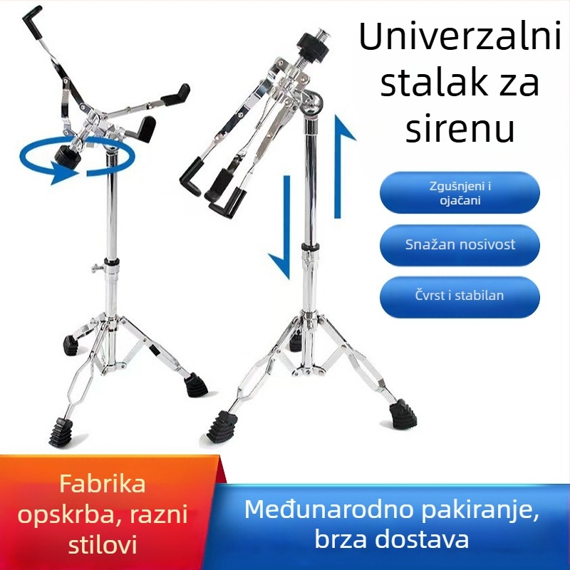Stalak za snare bubanj, metalni, podesivi, model 001, Pengyin