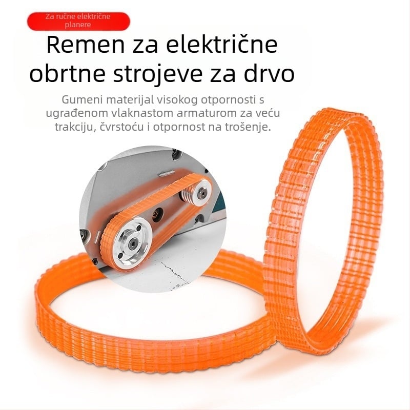 Pogon remen za prijenosni električni planer, od najlona-gume, F20, 1900B, 90-žljebni pojas