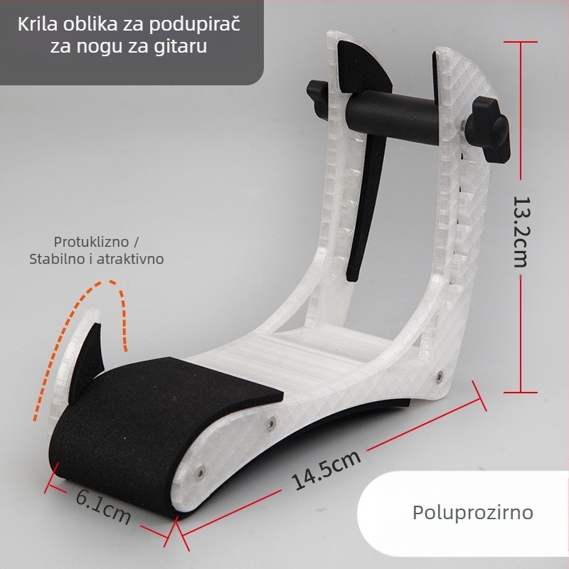 ABS osnova za gitaru model 08 — ergonomska i udobna, marka Sarah
