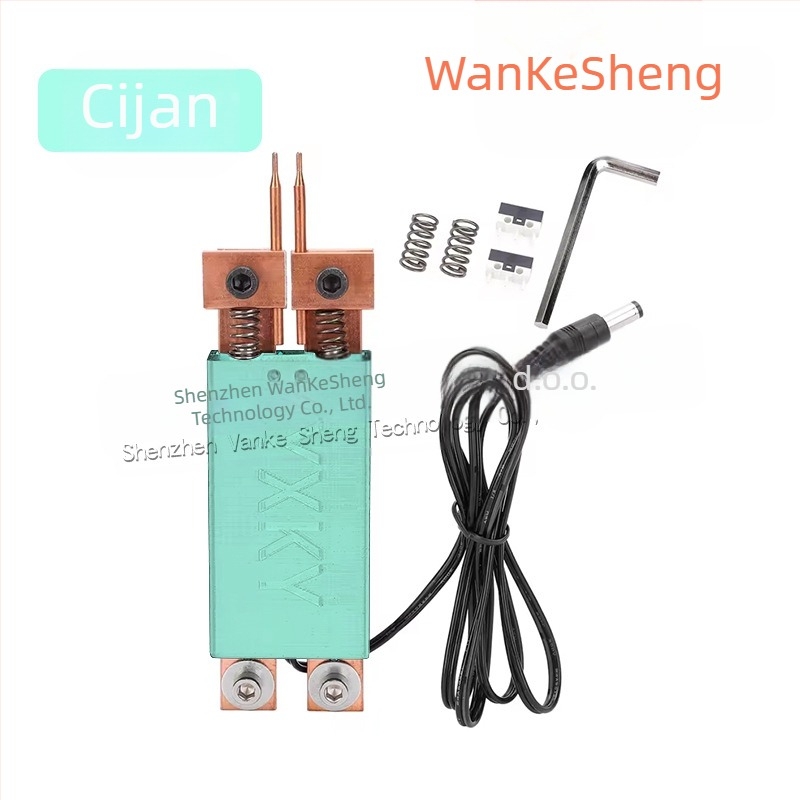 Integrirano pero za točkasto zavarivanje s automatskim pokretanjem, jednostrukim rukovanjem, 12V ulaz, ugrađena baterija 18650