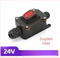 Vodootporna kutija za spojeve s prekidačem za vanjsku upotrebu u obliku broda, 30 A, otpornost kontakta ≤50 mΩ, otpornost izolacije ≥100 MΩ, 50 000 ciklusa, CE, do 440 V