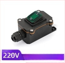 Vodootporna kutija za spojeve s prekidačem za vanjsku upotrebu u obliku broda, 30 A, otpornost kontakta ≤50 mΩ, otpornost izolacije ≥100 MΩ, 50 000 ciklusa, CE, do 440 V