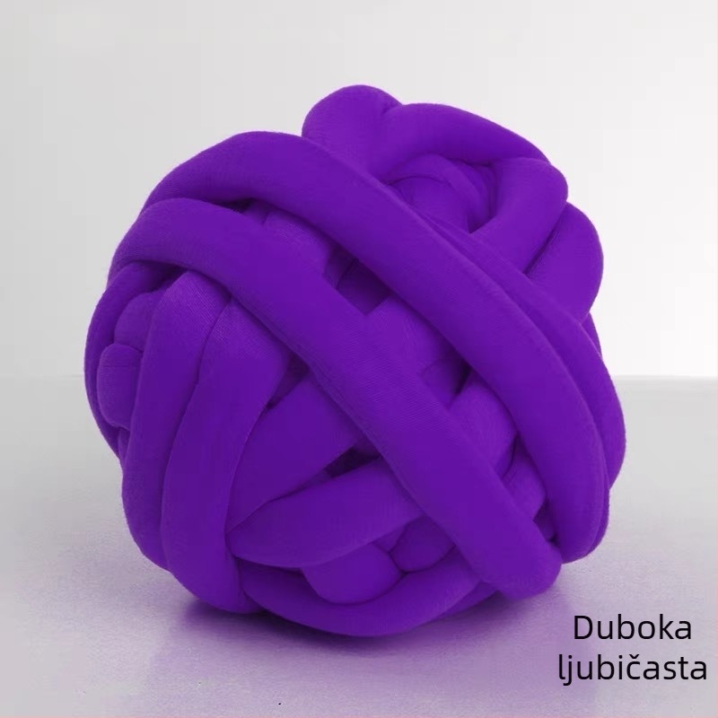 Ručni pleteni deka od miješane vun