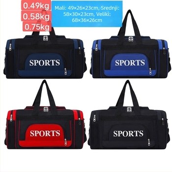 Putna torba s kapacitetom 56–75L, Oxford platno, vodootporna, podstava od poliestera, unisex