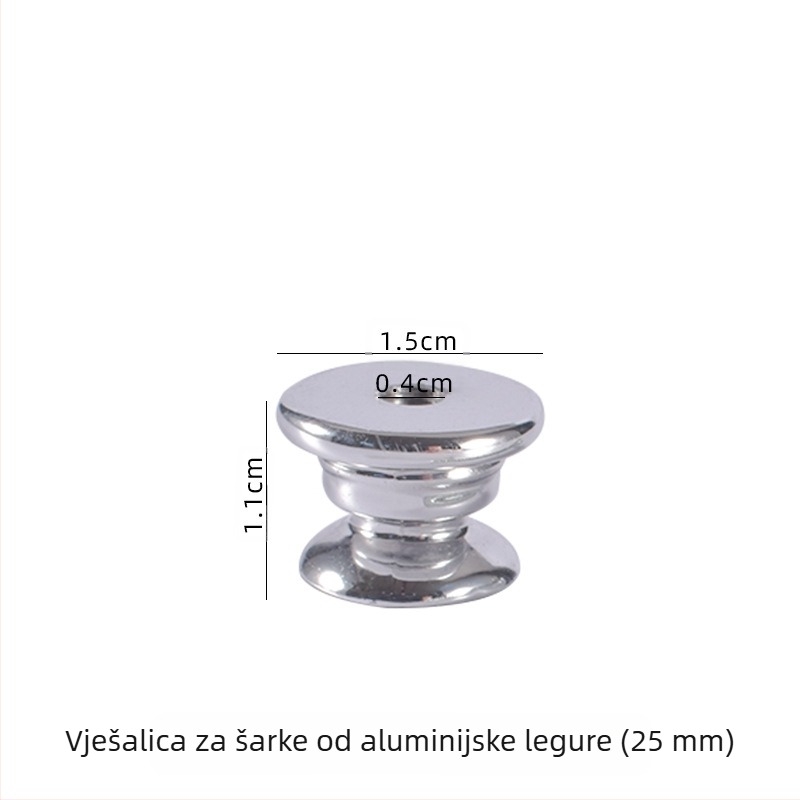 Silikonska forma za smolu – nepravilni mnogokutni oblik za DIY kristalne kapljice