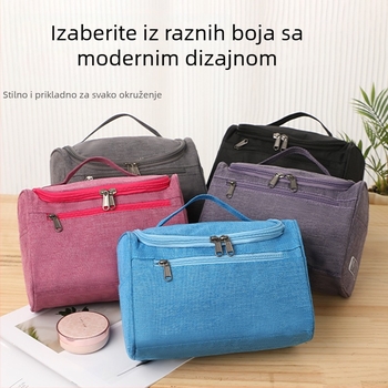 YUNMAI polyester kozmetička torbica, korejskog stila, za pohranu kozmetike i higijenskih potrepština, za putovanja