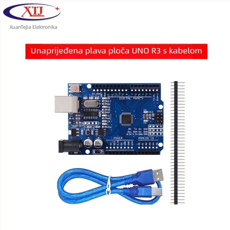 XTJduino UNO-R3 razvojna ploča – poboljšana verzija mikrokontrolerskog modula s CH340