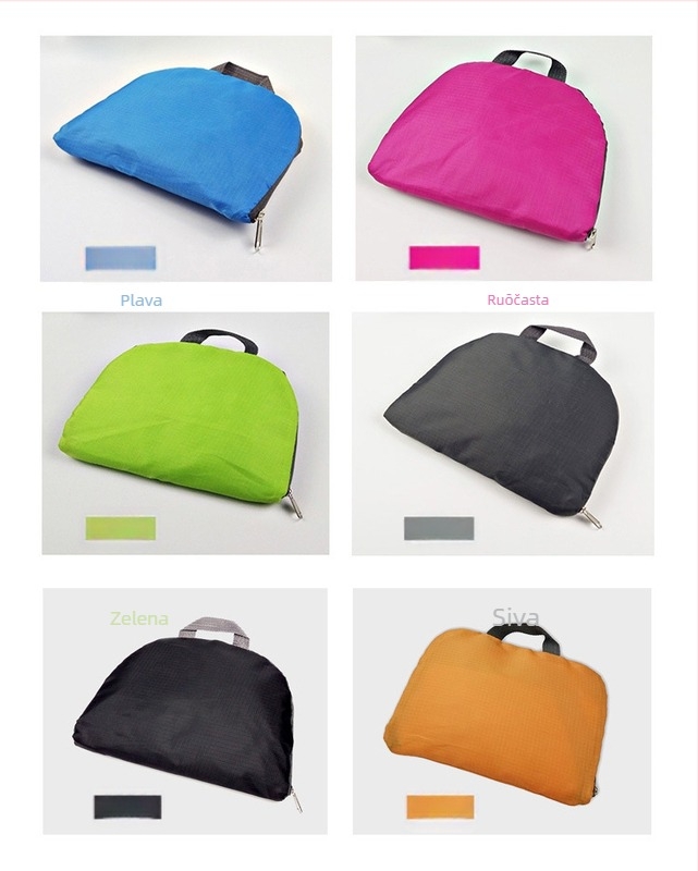Sportski ruksak - Unisex, poliester materijal, mekan, karirani uzorak, kapacitet ispod 20 L