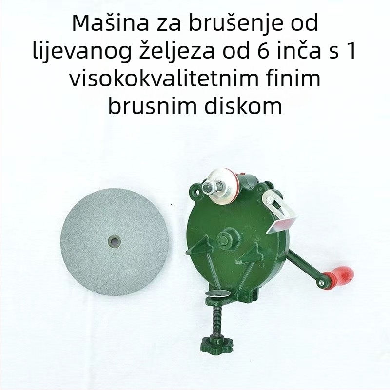 Mašina za oštrenje noževa s tijelom od lijevanog željeza, integrirani strojni dizajn, 60 HRC, 500 rpm, za industrijsku i kućnu upotrebu