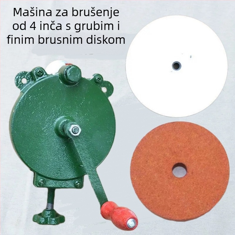 Mašina za oštrenje noževa s tijelom od lijevanog željeza, integrirani strojni dizajn, 60 HRC, 500 rpm, za industrijsku i kućnu upotrebu