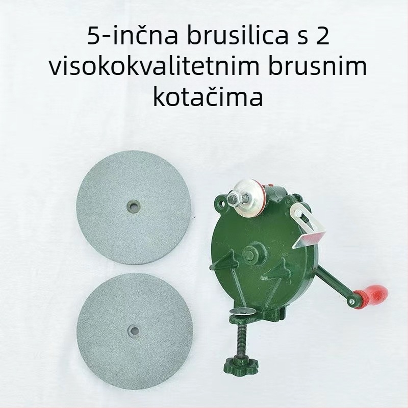 Mašina za oštrenje noževa s tijelom od lijevanog željeza, integrirani strojni dizajn, 60 HRC, 500 rpm, za industrijsku i kućnu upotrebu